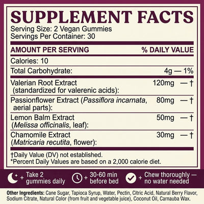 Valeria Valerian Root Gummies