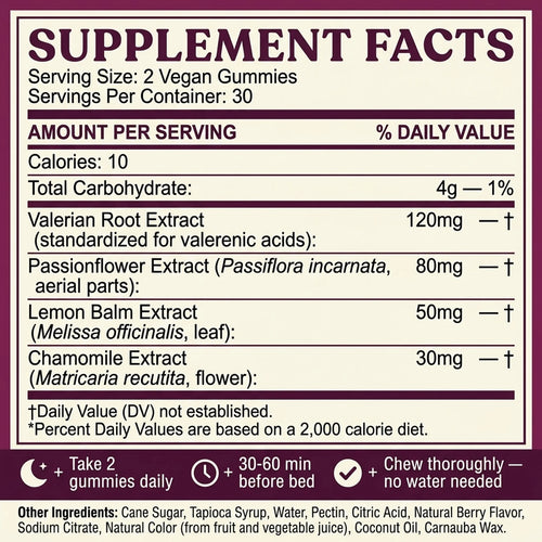 Valeria Valerian Root Gummies